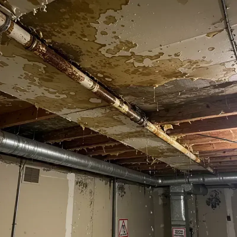 Ceiling Water Damage Repair in Wood County, WV