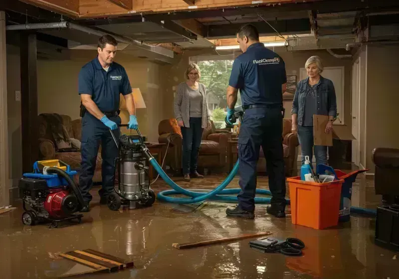 Basement Water Extraction and Removal Techniques process in Wood County, WV